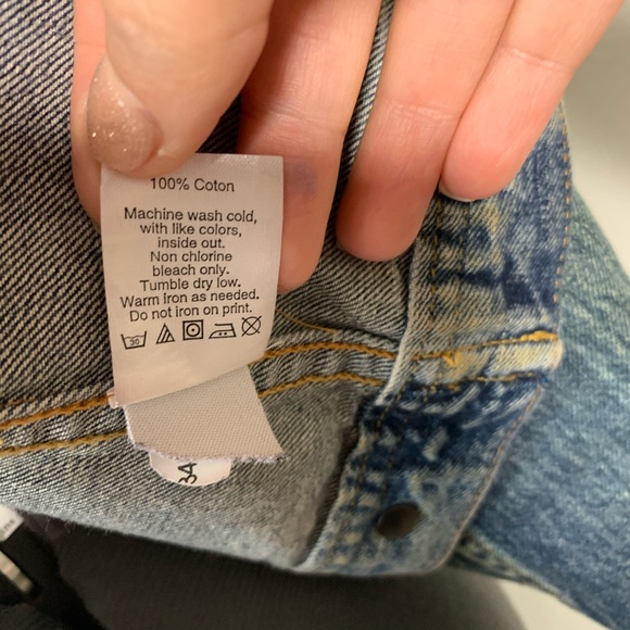 Madewell Jean Medium Wash Denim Jacket XS - Picture 9 of 10